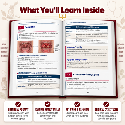 The Clinical Guide to Homoeopathy - हिंदी + English