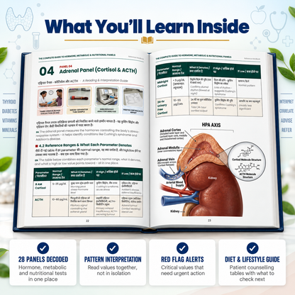 The Complete Guide to Hormone, Metabolics & Nutritional Panels - हिंदी + English
