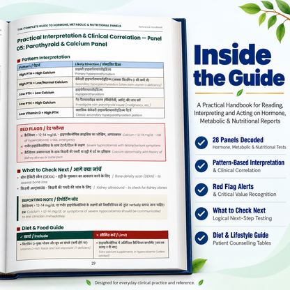 The Complete Guide to Hormone, Metabolics & Nutritional Panels - हिंदी + English