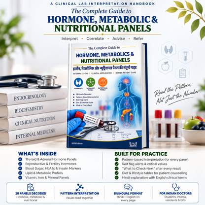 The Complete Guide to Hormone, Metabolics & Nutritional Panels - हिंदी + English