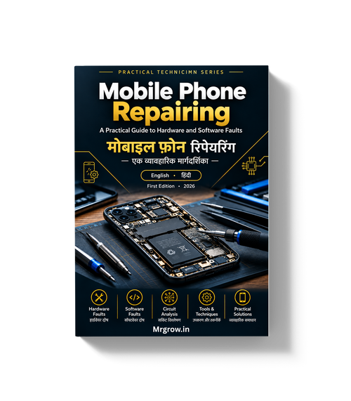 Mobile Phone Repairing: A Practical Guide to Hardware and Software Faults - हिंदी + English