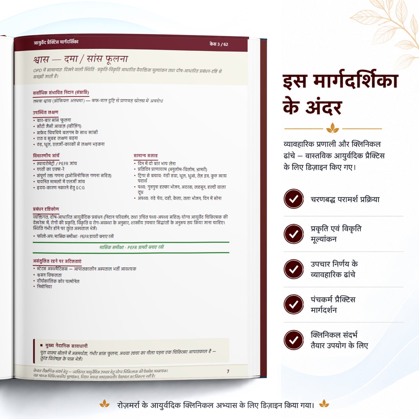 आयुर्वेद प्रैक्टिस मार्गदर्शिका [Hindi]