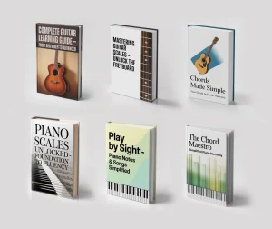 Guitar & Piano ebooks bundle