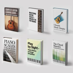 Guitar & Piano ebooks bundle